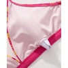 image:imageSUUKSESS Women High Waisted High Cut Bikini Set Sexy Triangle Two Piece Swimsuits127 Pink Yellow Floral