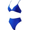 image:imageSUUKSESS Women High Waisted High Cut Bikini Set Sexy Triangle Two Piece Swimsuits127 Royal Blue