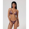 image:imageSUUKSESS Women Sexy High Waisted Bikini Sets Halter String 2 Piece SwimsuitsRed