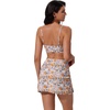 image:imageSUUKSESS Women Twist High Waisted Bikini Set Metal Cover Up 3 Piece Swimsuits206 Yellow Floral
