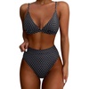127 Black White Polka Dots