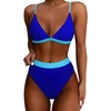 127 Blue Color Block