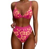 127 Pink Yellow Floral
