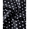 image:imageSUUKSESS Women Bandeau High Waisted Bikini Set Cheeky High Cut 2 Piece Swimsuits198 Black White Polka Dots
