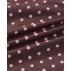 image:imageSUUKSESS Women Bandeau High Waisted Bikini Set Cheeky High Cut 2 Piece Swimsuits198 Brown Polka Dots