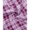 image:imageSUUKSESS Women Bandeau High Waisted Bikini Set Cheeky High Cut 2 Piece Swimsuits198 Purple Plaid
