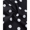 image:imageSUUKSESS Women High Waisted Underwire Bikini Set Cheeky High Cut 2 Piece Swimsuit216 Black White Polka Dot