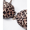 image:imageSUUKSESS Women High Waisted Underwire Bikini Set Cheeky High Cut 2 Piece Swimsuit216 Leopard