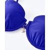 image:imageSUUKSESS Women High Waisted Underwire Bikini Set Cheeky High Cut 2 Piece Swimsuit216 Royal Blue
