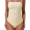 image:imageSUUKSESS Women Sexy One Piece Swimsuit Tummy Control Square Neck Bathing Suit154 Ivory Geo