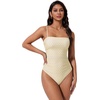 image:imageSUUKSESS Women Sexy One Piece Swimsuit Tummy Control Square Neck Bathing Suit154 Ivory Geo