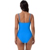 image:imageSUUKSESS Women Sexy One Piece Swimsuit Tummy Control Square Neck Bathing Suit154 Light Blue