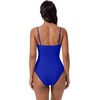 image:imageSUUKSESS Women Sexy One Piece Swimsuit Tummy Control Square Neck Bathing Suit154 Royal Blue