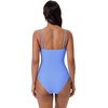 image:imageSUUKSESS Women Sexy One Piece Swimsuit Tummy Control Square Neck Bathing Suit154 Sky Blue
