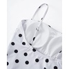 image:imageSUUKSESS Women Sexy One Piece Swimsuit Tummy Control Square Neck Bathing Suit154 White Black Polka Dot