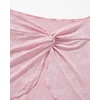 image:imageSUUKSESS Women Sexy Textured Bikini Sets High Waisted 3 Piece Swimsuit with SkirtPink