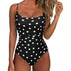 Black White Polka Dots