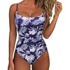 Deep Blue Floral