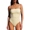 image:imageSUUKSESS Women Sexy One Piece Swimsuit Tummy Control Square Neck Bathing Suit154 Ivory Geo
