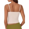 image:imageSUUKSESS Women Cotton Double Layer Unpadded Cami Summer Basic Going Out TopsCream White