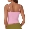 image:imageSUUKSESS Women Cotton Double Layer Unpadded Cami Summer Basic Going Out TopsLight Pink