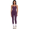 image:imageSUUKSESS Women Sexy Workout Sets Padded Sports Bra High Waisted Leggings OutfitsPurple