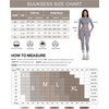 image:imageSUUKSESS Women 2 Piece Workout Sets HalfZip Athletic Top Seamless Leggings  Athletic Long Sleeve Crop TopHidden Scrunch Hip Lifting LeggingsYoga Gym Matching SetsSoft Stretch fabricBlack