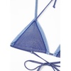 image:imageSUUKSESS Women Sexy Triangle Bikini Set Halter String Two Piece Swimsuit225 Blue Glitter