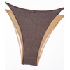 image:imageSUUKSESS Women Sexy Triangle Bikini Set Halter String Two Piece Swimsuit225 Brown Glitter
