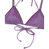 image:imageSUUKSESS Women Sexy Triangle Bikini Set Halter String Two Piece Swimsuit225 Purple Glitter