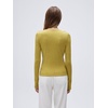 image:imageSUUKSESS Women Cashmere Lace Button Down Sweater Knit Long Sleeve TopsOlive Yellow