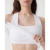 image:imageSUUKSESS Womens Padded Cotton Ribbed Tank Tops Square Neck Basic Tops  Basic Bulit in Bras Tank Tops Going Out Tank Slim Fit Sleeveless Racerback Soft BreathableSnow White